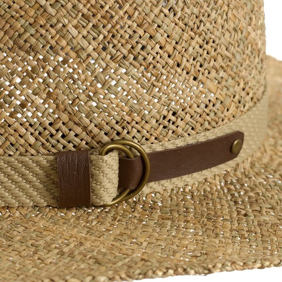 17710 Safari twisted linen straw hat - Picture 7 of 11